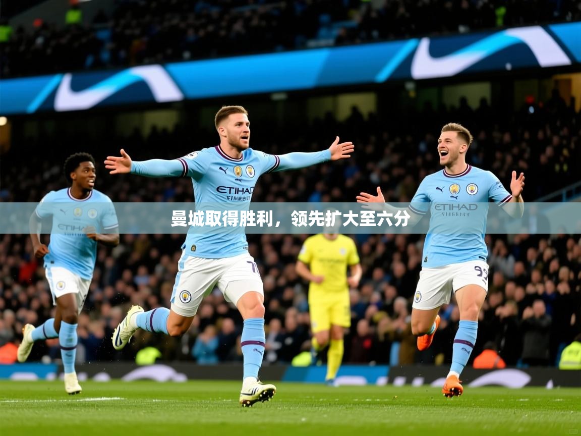 曼城取得胜利，领先扩大至六分