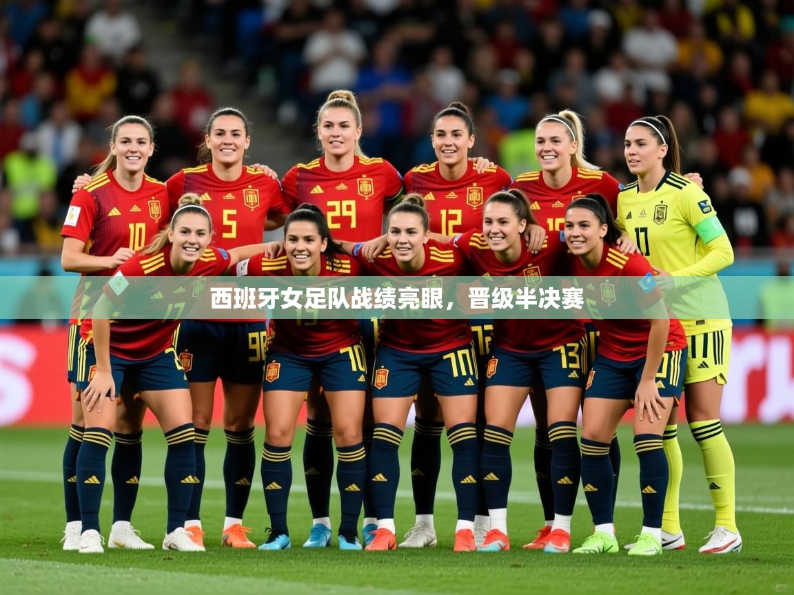 西班牙女足队战绩亮眼，晋级半决赛